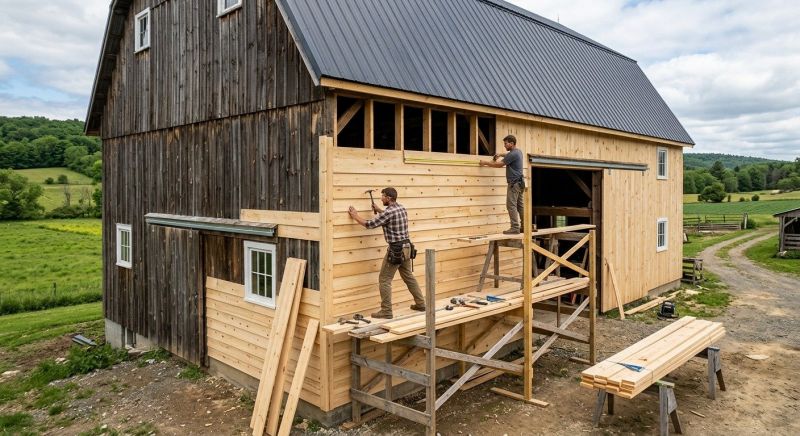 Barn Siding Installation in Hamilton, OH