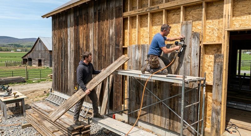 Barn Siding Installation in Middletown, OH