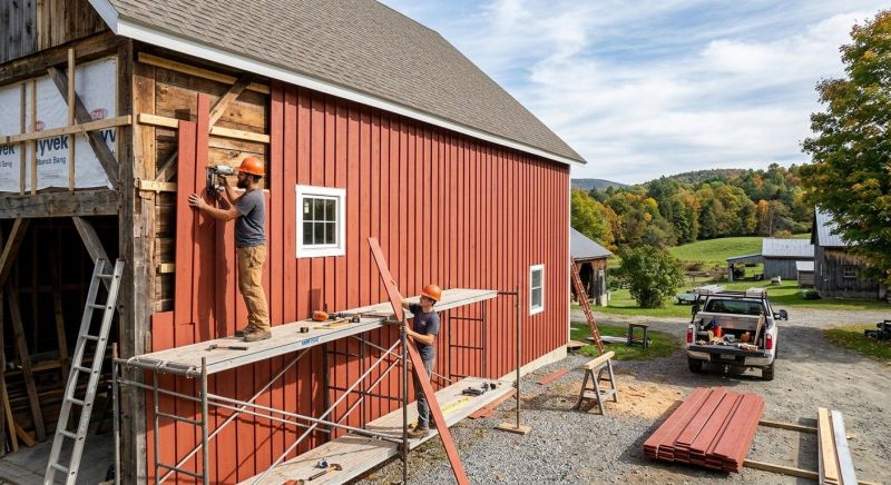 Barn Siding Installation in Oxford, OH