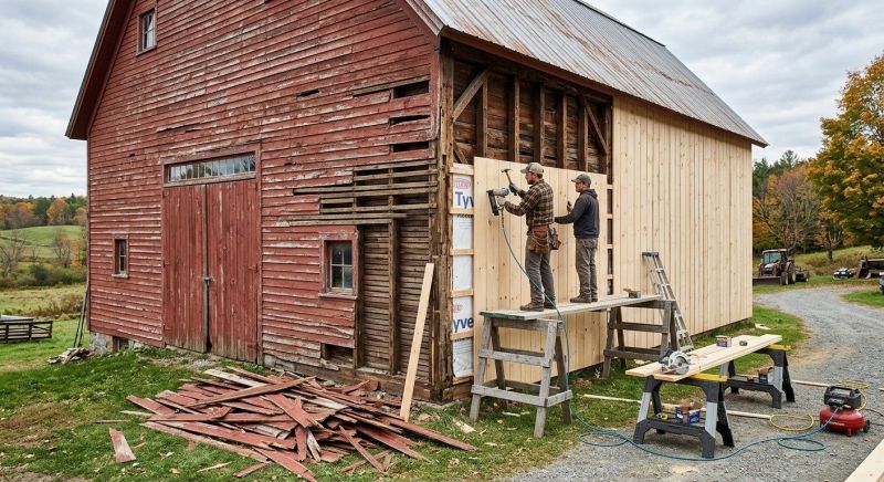 Barn Siding Replacement in West Harrison, IN