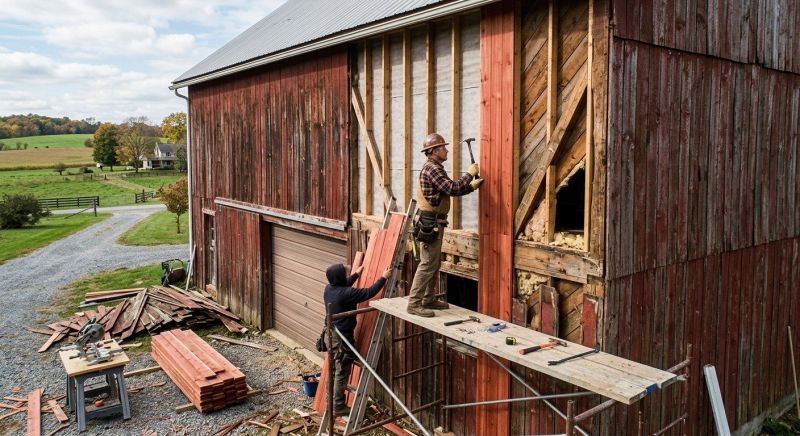 Barn Siding Replacement in West Harrison, IN
