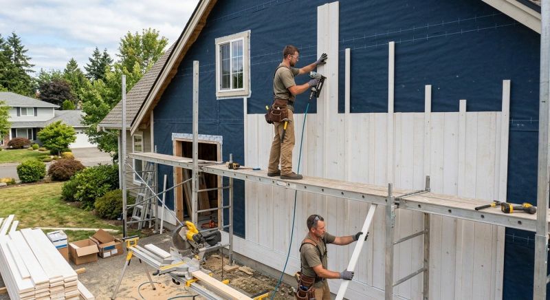 Batten Siding Installation in Mason, OH