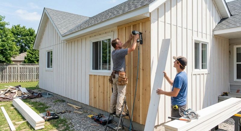 Batten Siding Installation in Okeana, OH