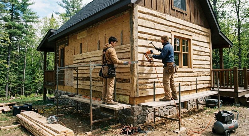 Cabin Siding Installation in Butler County, OH