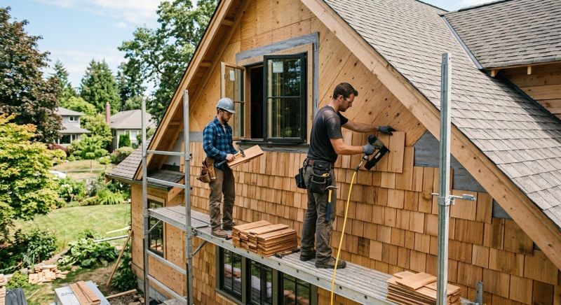 Cedar Siding Installation in Butler County, OH