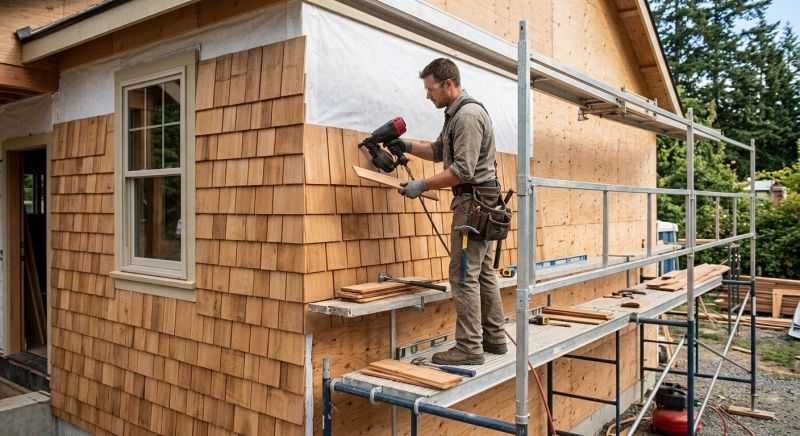 Cedar Siding Installation in Waynesville, OH