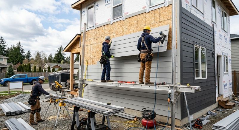 Cement Siding Installation in Franklin, OH
