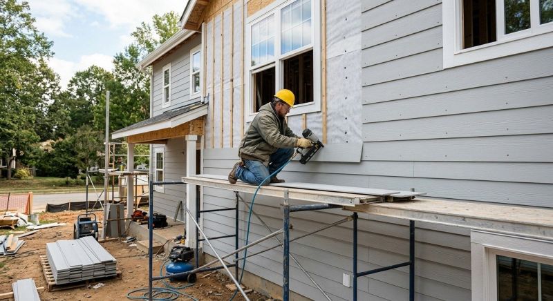 Cement Siding Installation in Morrow, OH