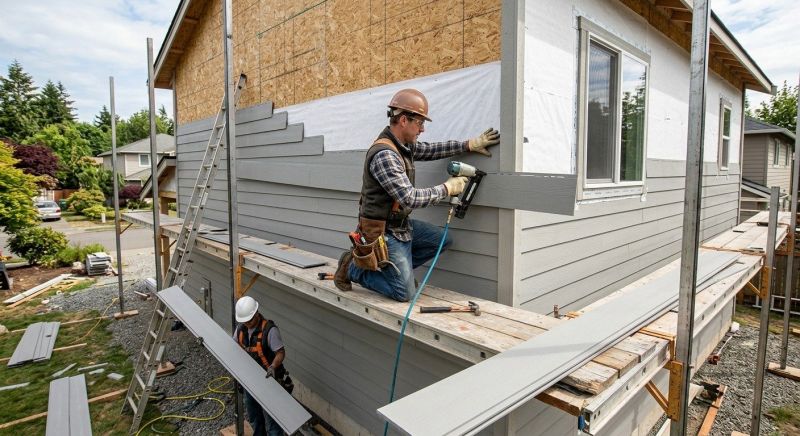 Cement Siding Installation in Newport, KY