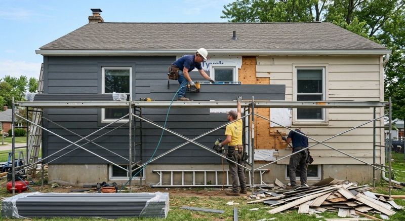 Cement Siding Installation in Trenton, OH