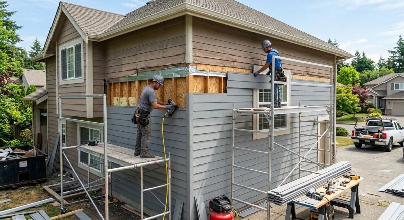 Cement Siding Replacement in Harrison, OH