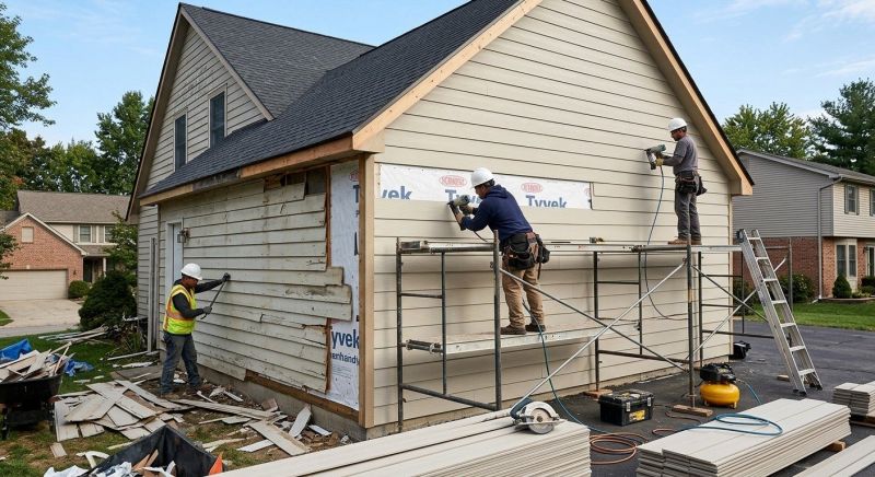 Cement Siding Replacement in Monroe, OH