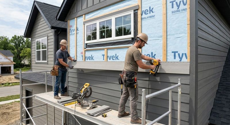 Composite Siding Installation in Covington, KY