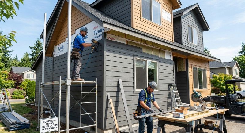 Composite Siding Installation in Butler County, OH
