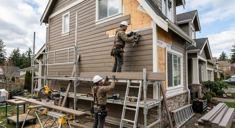 Composite Siding Installation in Okeana, OH