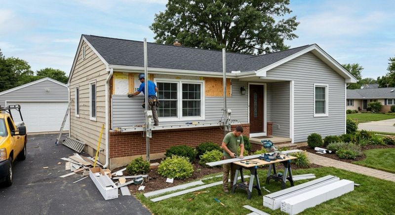 Damaged Siding Replacement in Butler County, OH