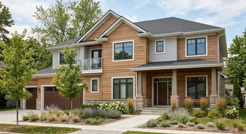 Faux Wood Siding Installation in Okeana, OH
