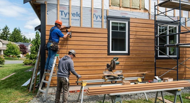 Faux Wood Siding Installation in West Harrison, IN