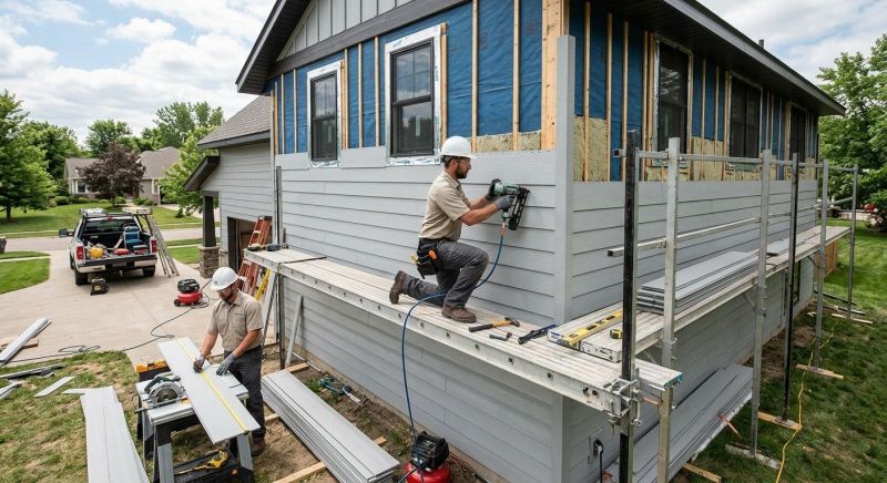 Fiber Cement Installation in Mason, OH