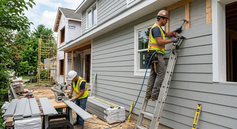 Fiber Siding Installation in Middletown, OH