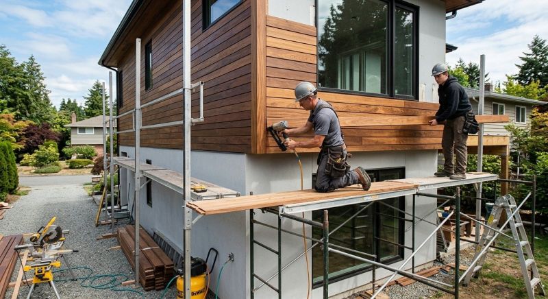 Hardwood Siding Installation in Newport, KY