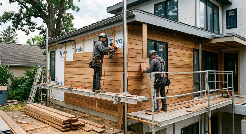 Hardwood Siding Installation in Preble County, OH