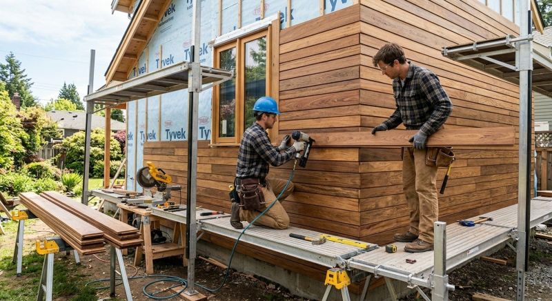 Hardwood Siding Installation in West Elkton, OH