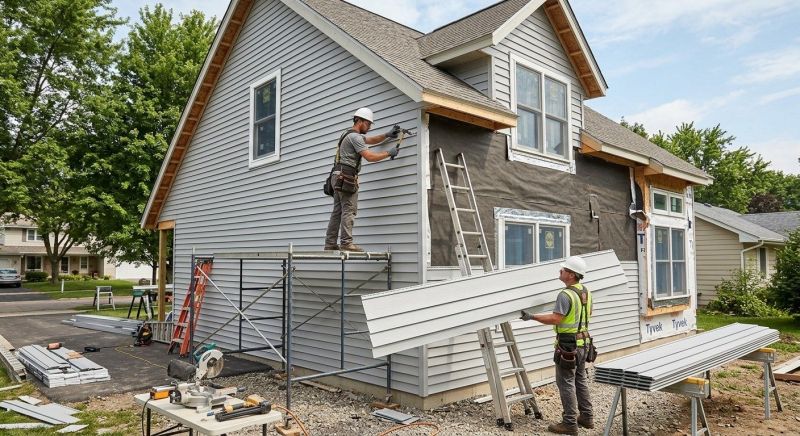 House Siding Installation in Trenton, OH