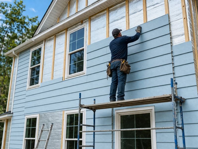 Insulated Siding Installation in Waynesville, OH