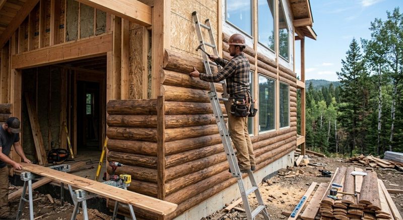Log Siding Installation in Hamilton, OH