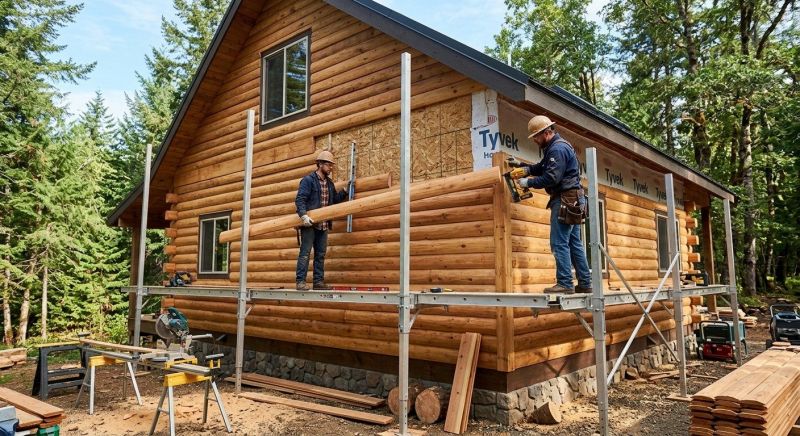 Log Siding Installation in Preble County, OH