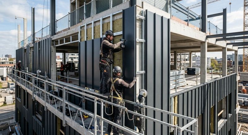Metal Cladding Installation in Butler County, OH
