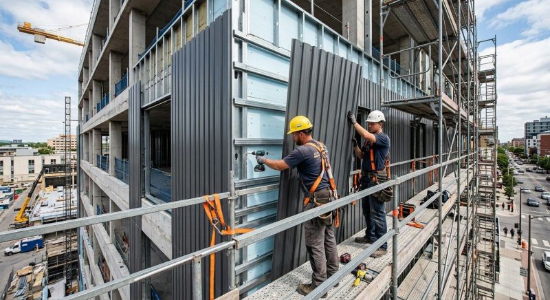 Metal Cladding Installation in Butler County, OH