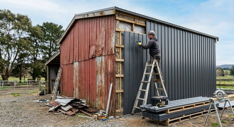 Metal Siding Replacement in Mason, OH