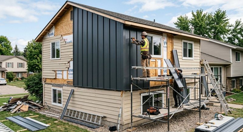 Metal Siding Replacement in Spring Valley, OH