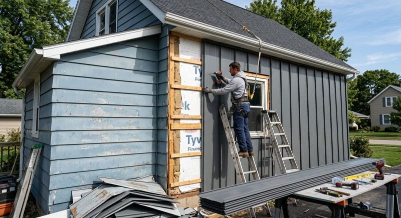 Metal Siding Replacement in West Chester, OH