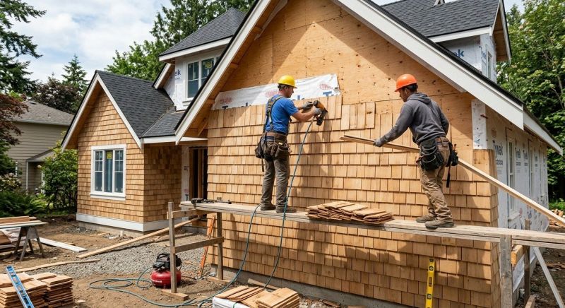 Shake Siding Installation in Harrison, OH