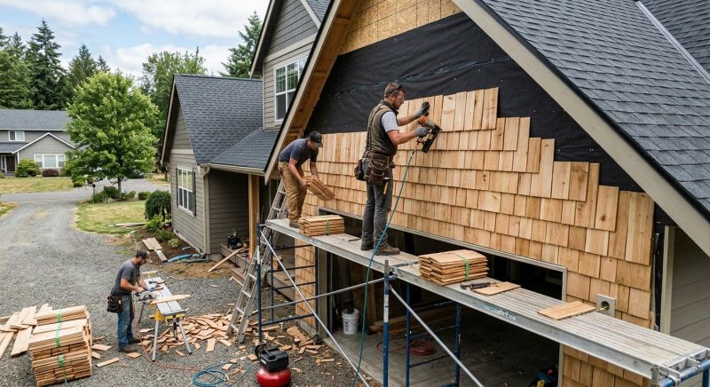 Shake Siding Installation in Harrison, OH