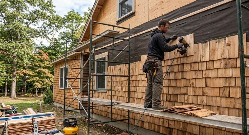 Shake Siding Installation in Milford, OH