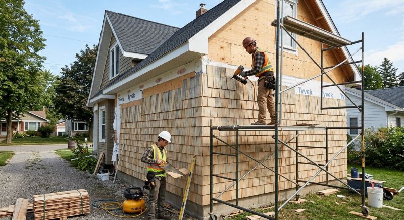 Shake Siding Installation in New Lebanon, OH