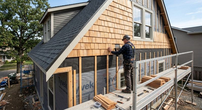Shingle Siding Installation in Butler County, OH