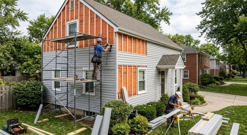 Siding Replacement in Morrow, OH