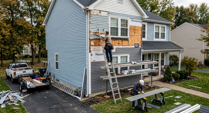 Siding Replacement in Morrow, OH