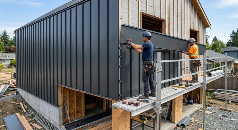 Steel Cladding Installation in Butler County, OH
