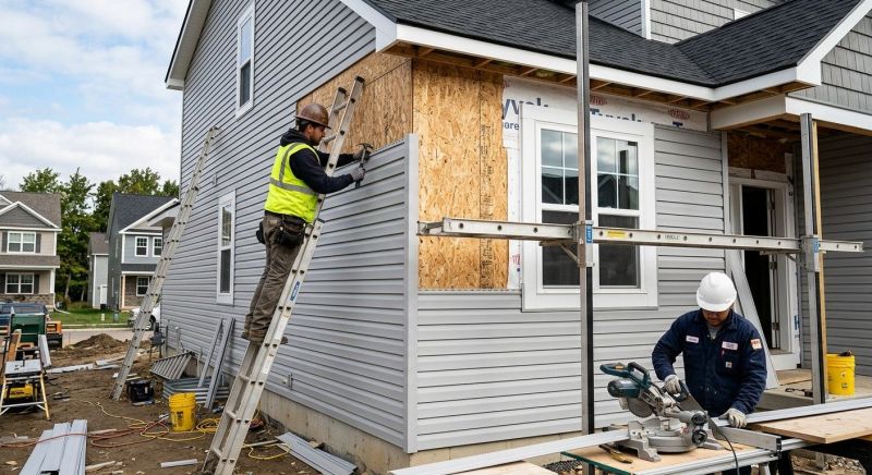 Vinyl Siding Installation in New Lebanon, OH