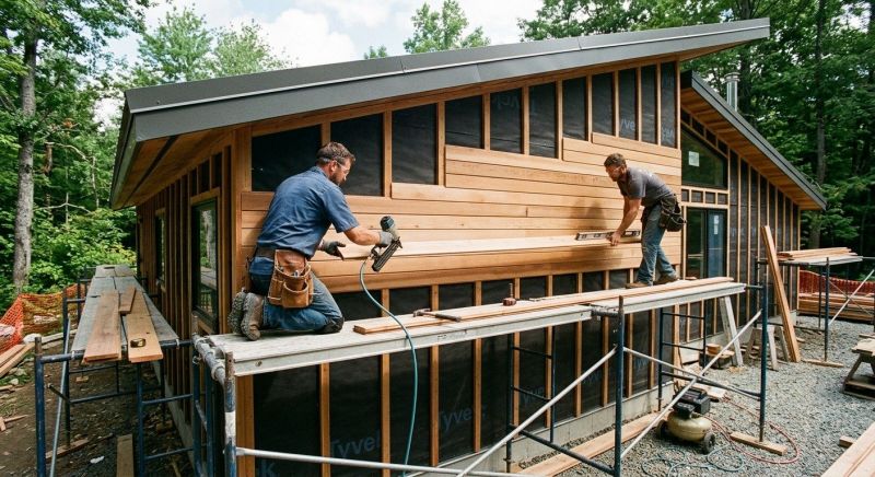 Wood Cladding Installation in Okeana, OH