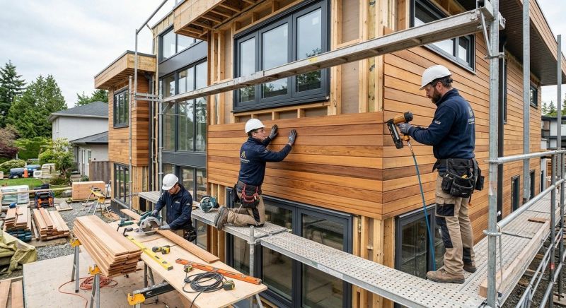 Wood Cladding Installation in Okeana, OH