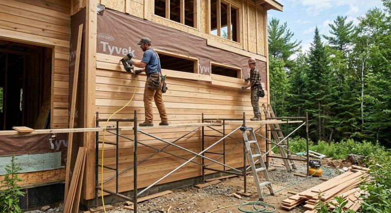 Wood Siding Installation in Eaton, OH