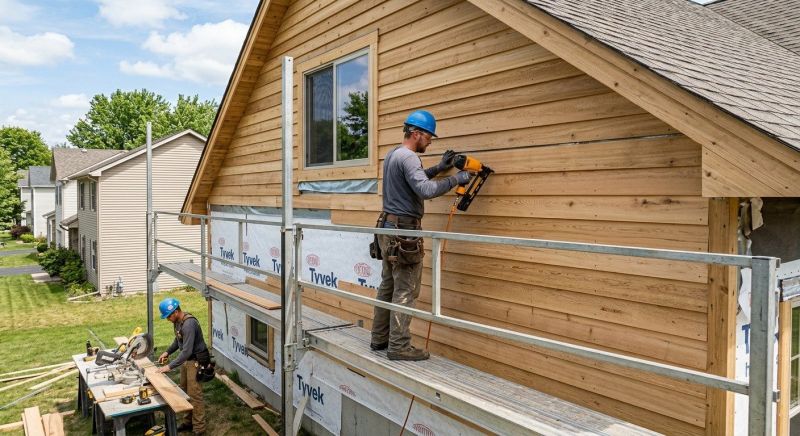 Wood Siding Installation in Eaton, OH