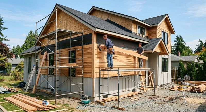 Wood Siding Installation in Springboro, OH